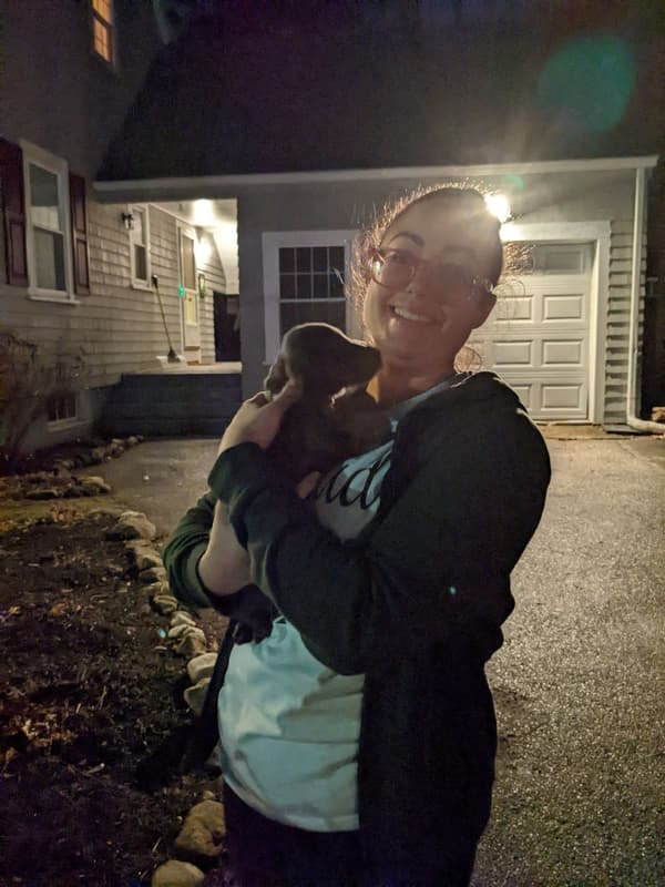 Customer photo of Dachshund, Mini puppy from Katherine B.