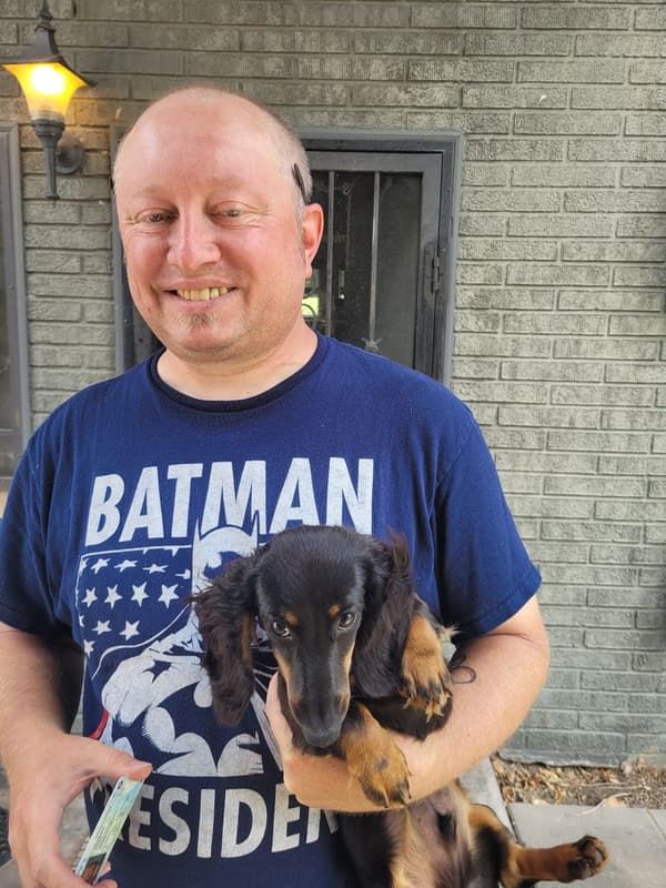 Customer photo of Dachshund, Mini puppy from Heidi M.