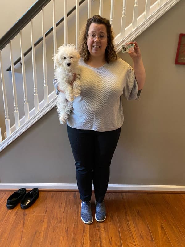 Customer photo of Bichon Frise puppy from Karmen R.