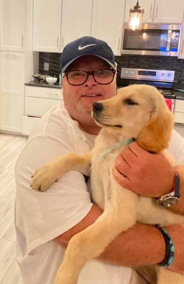 Customer photo of Golden Retriever puppy from Michael M.