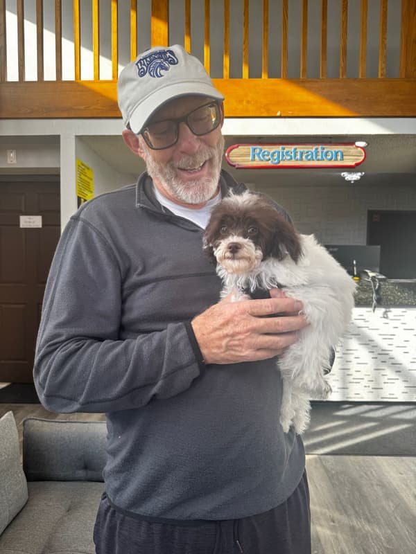 Customer photo of Poodle, Toy puppy from Deborah C.