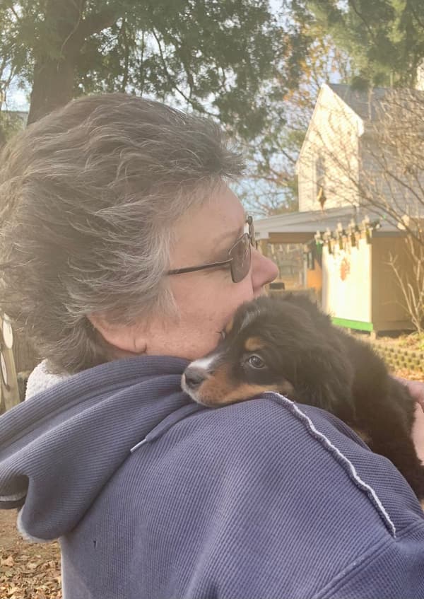 Customer photo of Miniature Australian Shepherd puppy from Jacqui E. 