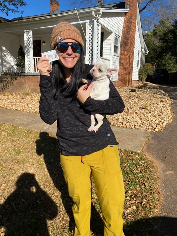 Customer photo of French Bulldog puppy from Stephanie & Charity K.