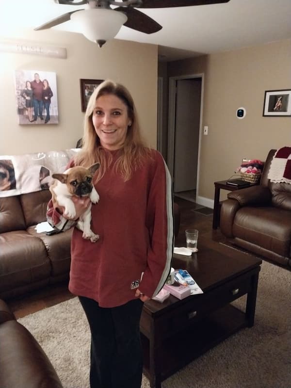 Customer photo of French Bulldog puppy from Gina F.