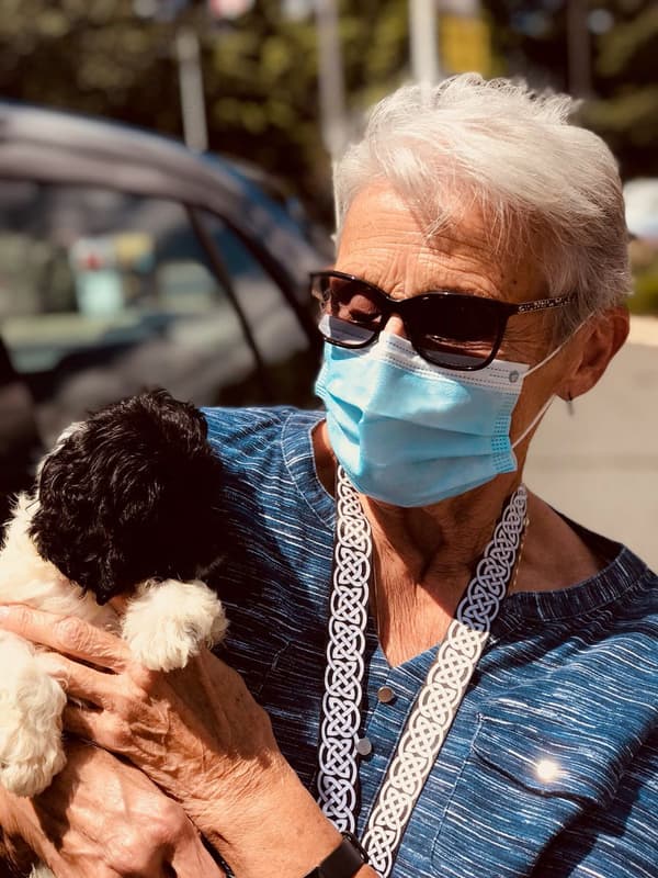 Customer photo of Cockapoo puppy from Barbara T.