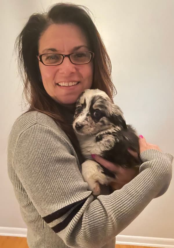 Customer photo of Miniature Australian Shepherd puppy from Christi W.