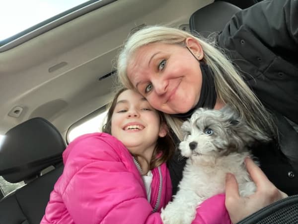 Customer photo of Cavapoo puppy from Bob T.