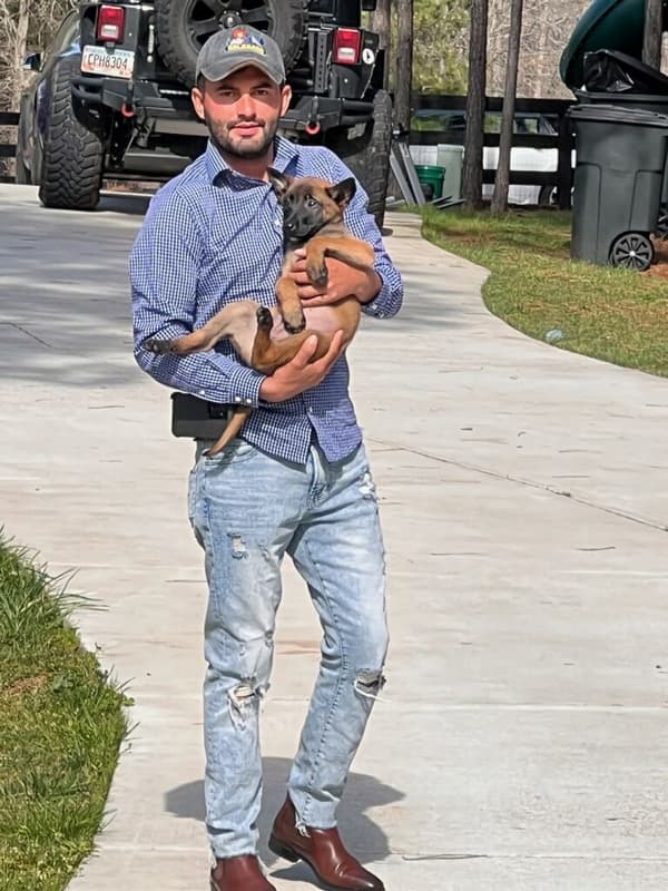 Customer photo of Belgian Malinois puppy from Jose O. 