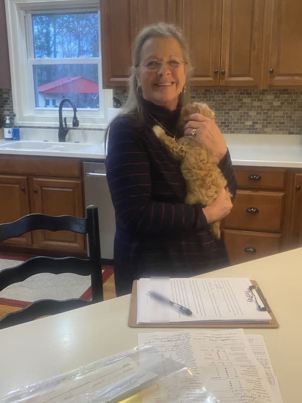 Customer photo of Malti Poo - Maltipoo puppy from Anita M.