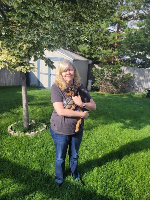 Customer photo of Cavalier King Charles Spaniel puppy from Diane M.