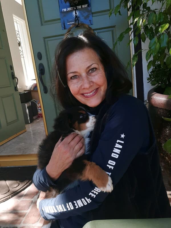 Customer photo of Australian Shepherd puppy from Loretta G.