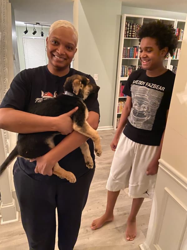 Customer photo of German Shepherd puppy from Michelle B.