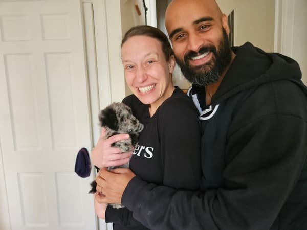 Customer photo of Cavapoo puppy from Akhil S.