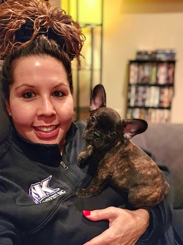 Customer photo of French Bulldog puppy from Christina K.