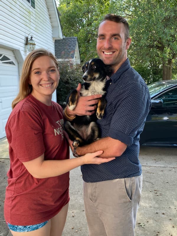 Customer photo of Miniature Australian Shepherd puppy from Hayley D.