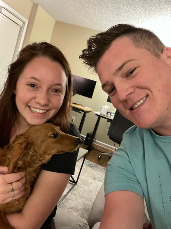 Customer photo of Goldendoodle, Mini puppy from Bronson S.