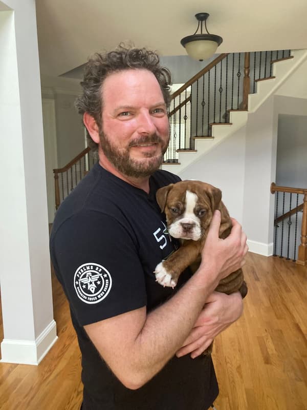 Customer photo of English Bulldog puppy from Richard B.