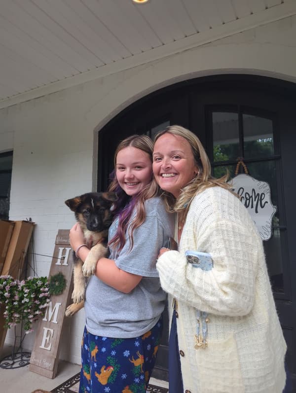 Customer photo of German Shepherd puppy from Candace L.