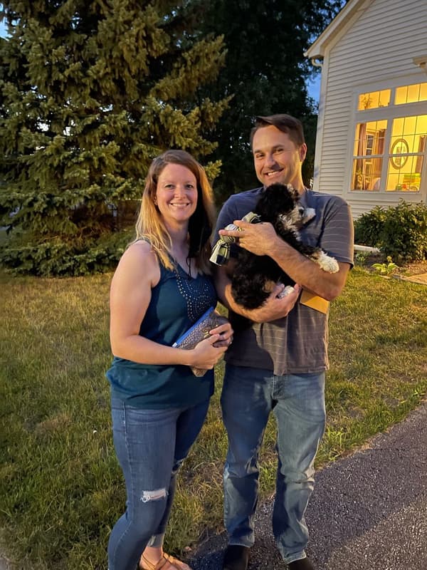 Customer photo of Bernedoodle, Mini puppy from Jennifer A.