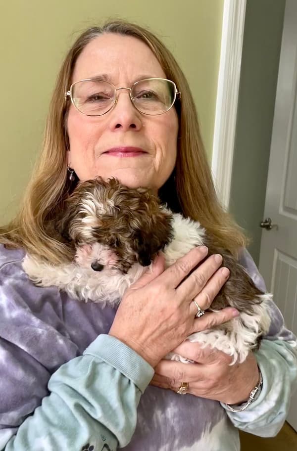 Customer photo of Yorkiepoo - Yorkie Poo puppy from Susan J.