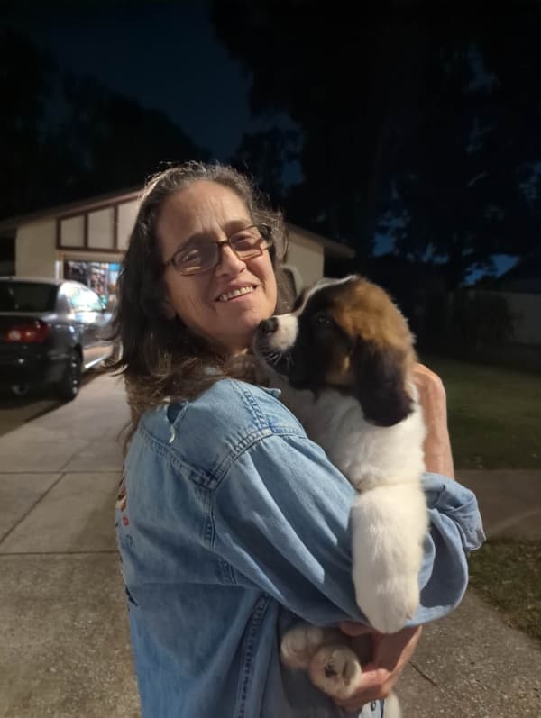 Customer photo of Saint Bernard - St. Bernard puppy from Viola C.
