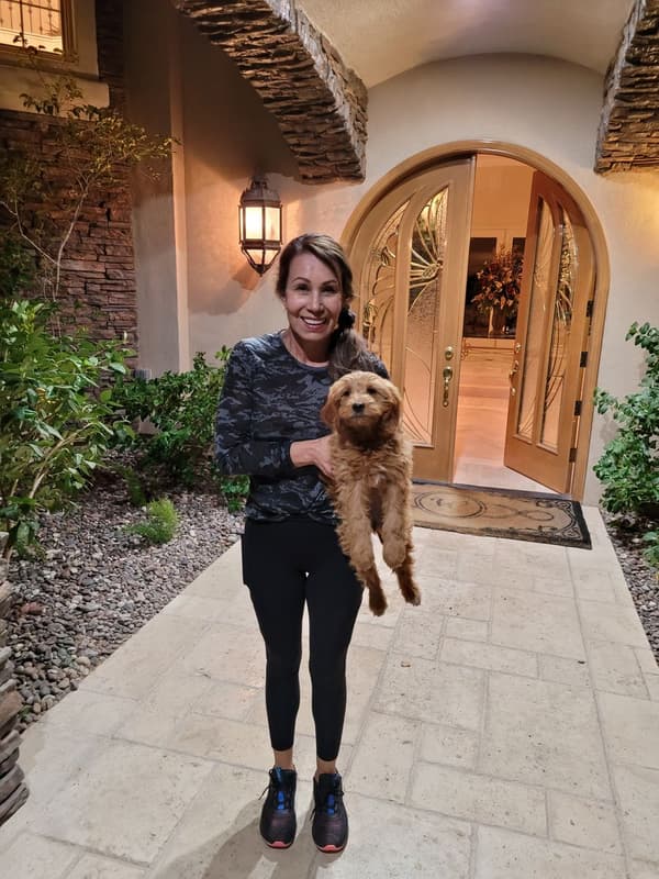 Customer photo of Goldendoodle, Mini puppy from Maria W.