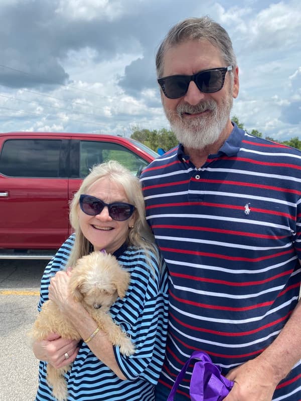 Customer photo of Schnoodle puppy from Kurt K.