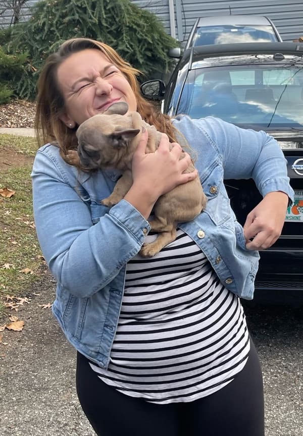 Customer photo of French Bulldog puppy from Amelia G.