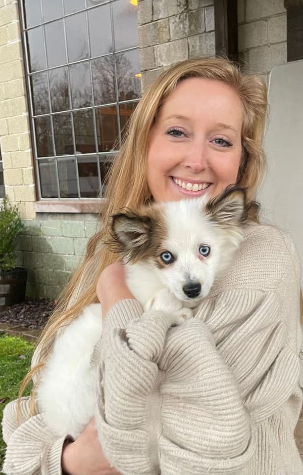 Customer photo of Pomsky puppy from Morgan B.