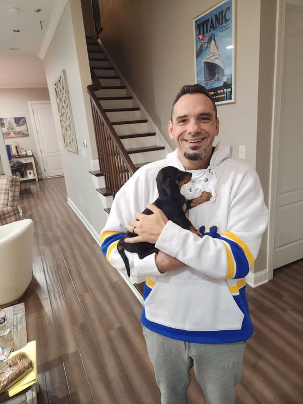 Customer photo of Dachshund, Mini puppy from Thomas B.