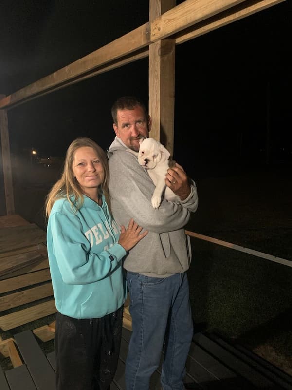 Customer photo of English Bulldog puppy from Charles Campbell