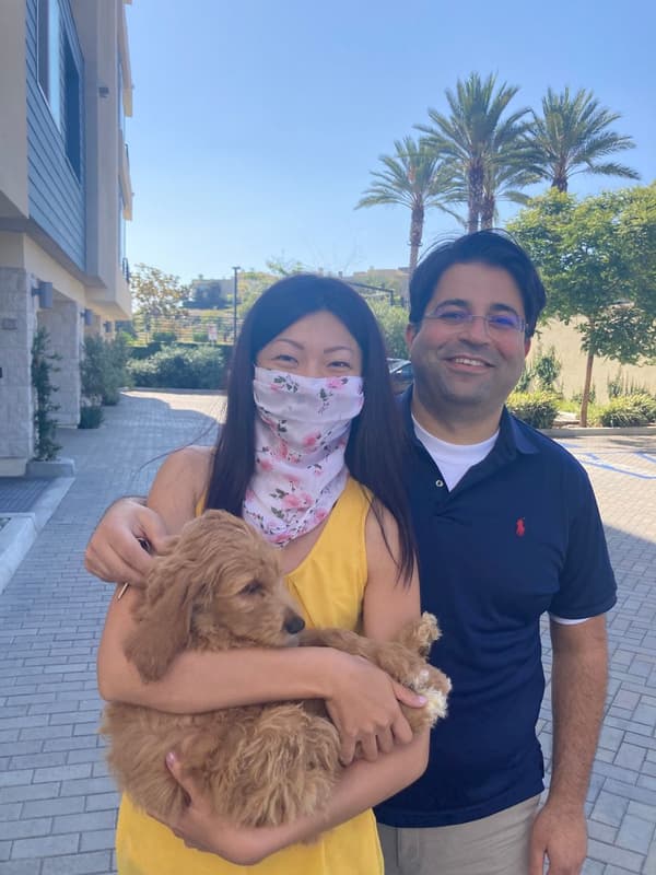 Customer photo of Goldendoodle puppy from Fatih O.