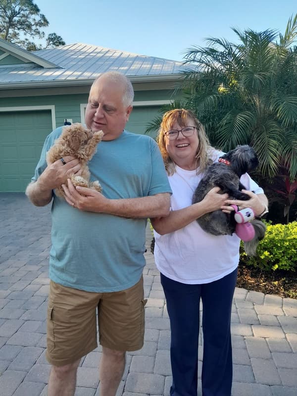 Customer photo of Poodle, Miniature puppy from Carlene B.