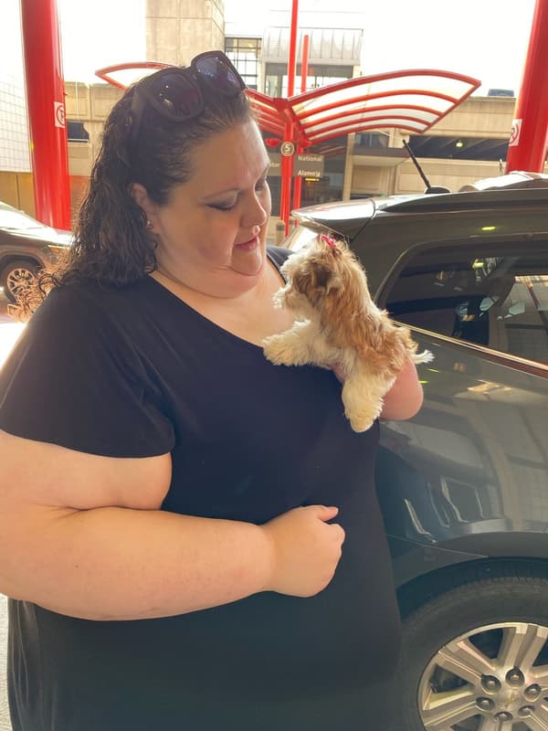 Customer photo of Morkie / Yorktese puppy from Denise H.