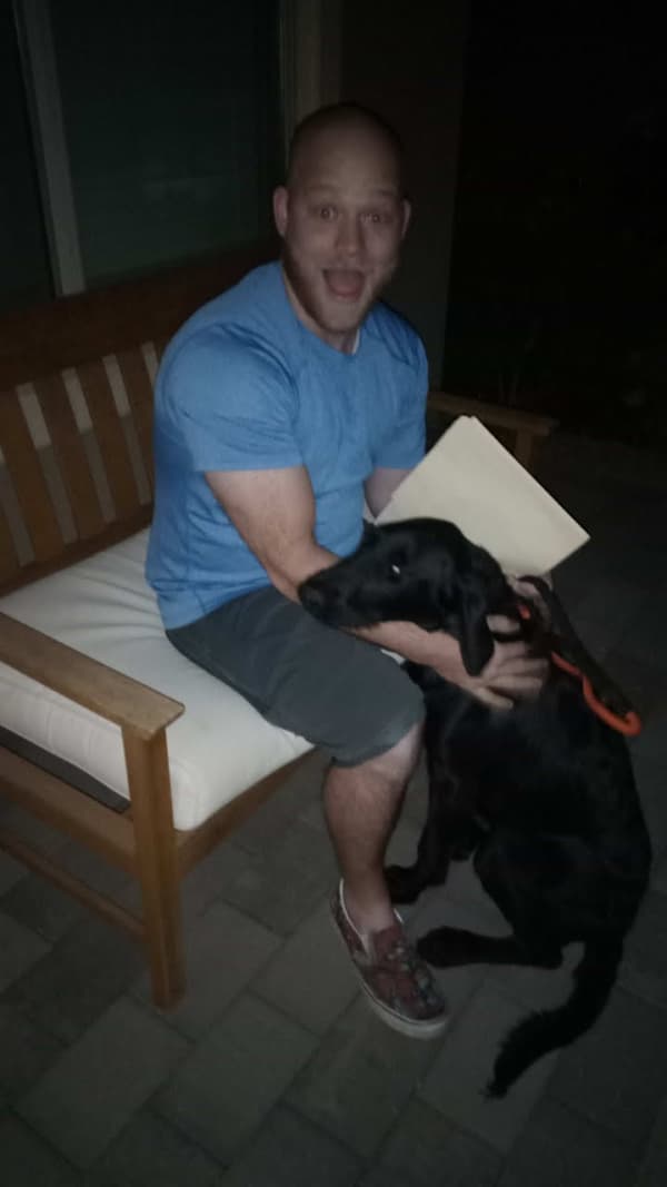 Customer photo of Labradoodle puppy from Bobby W.