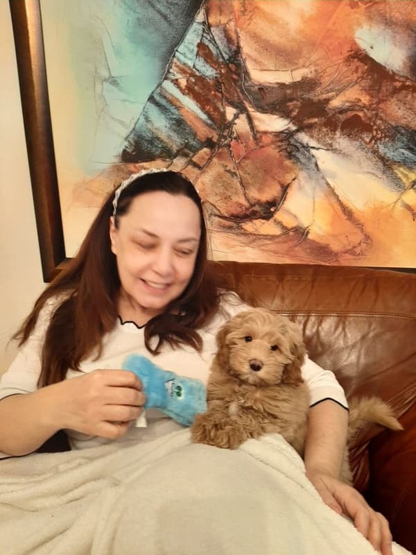 Customer photo of Cockapoo puppy from Grace V.