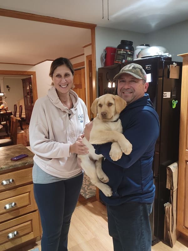 Customer photo of Labrador Retriever puppy from Kim C.