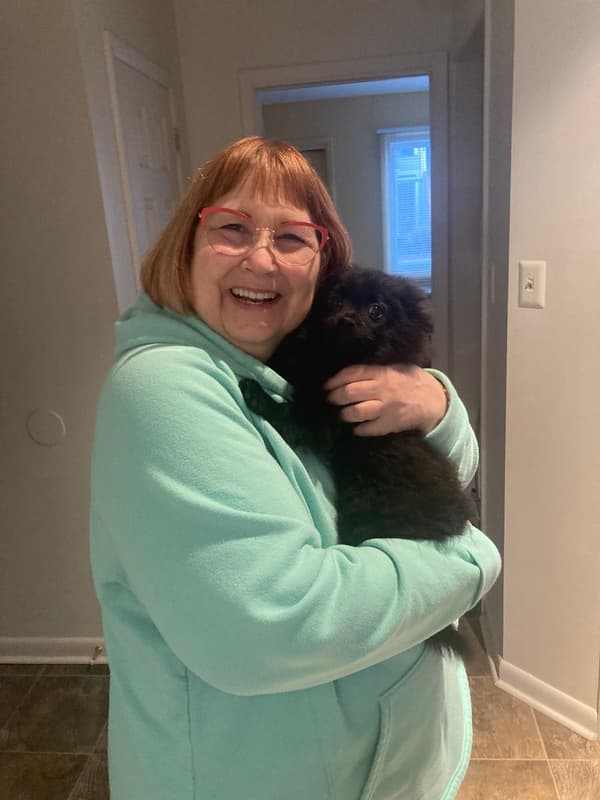 Customer photo of Pomeranian puppy from Christy Y.