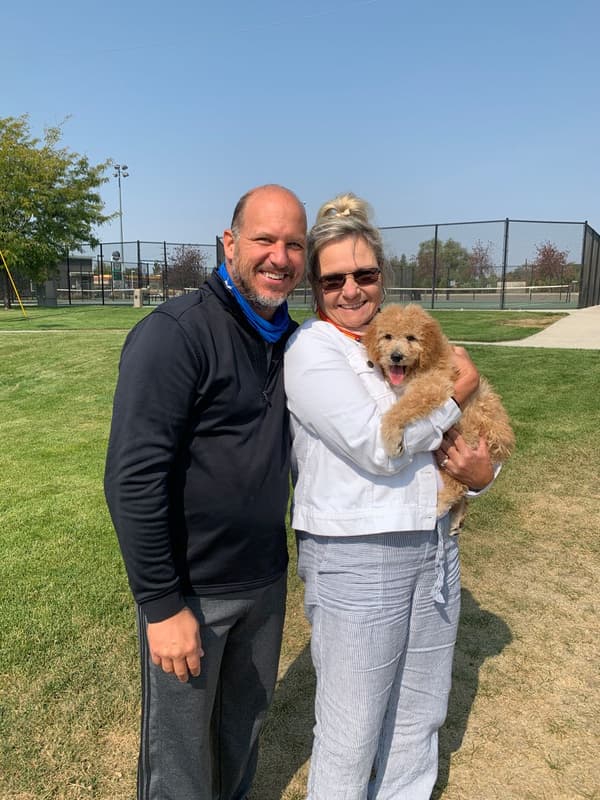 Customer photo of Labradoodle puppy from Brenda B.