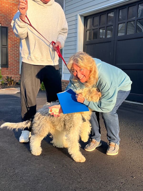 Customer photo of Sheepadoodle puppy from Trixie R.