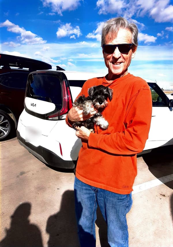 Customer photo of Schnauzer, Miniature puppy from Donald B.