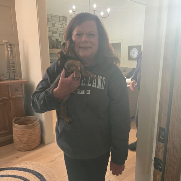 Customer photo of Dachshund, Mini puppy from Suzy L.