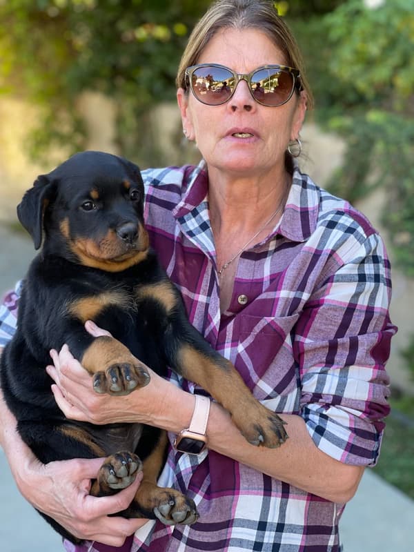 Customer photo of Rottweiler puppy from Virginia R.