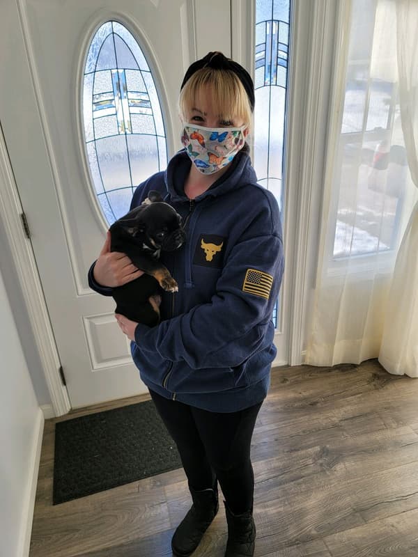 Customer photo of French Bulldog puppy from Carla