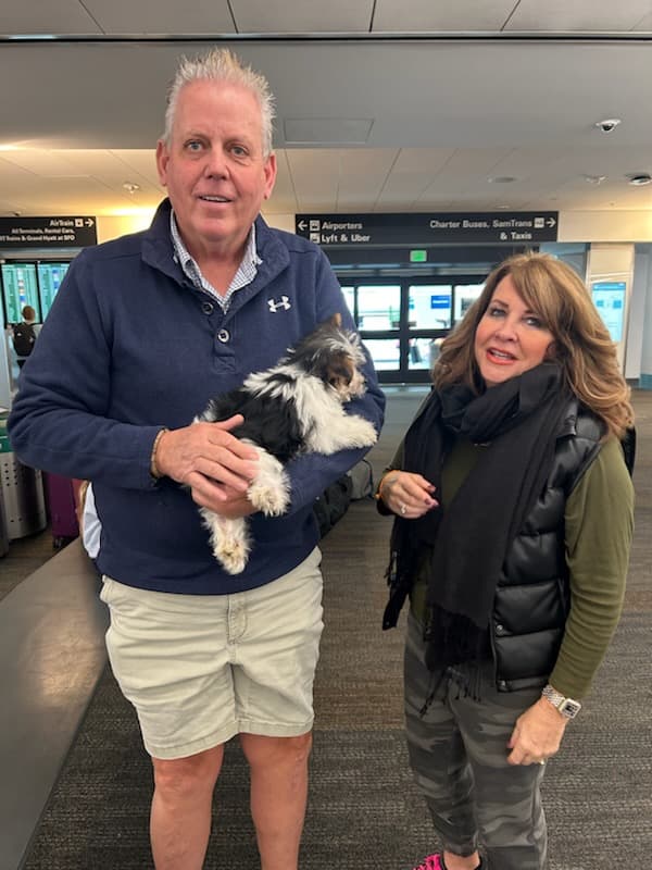 Customer photo of Morkie / Yorktese puppy from Debra C.