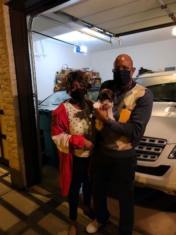 Customer photo of Boston Terrier puppy from Andrea N.