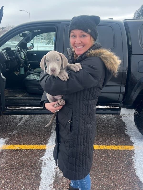 Customer photo of Great Dane puppy from Reba K.