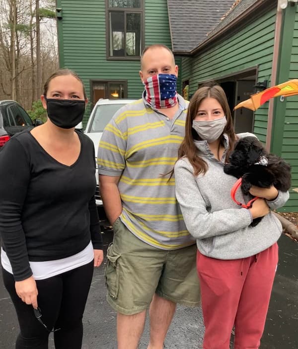 Customer photo of Aussiedoodle puppy from Samantha G.