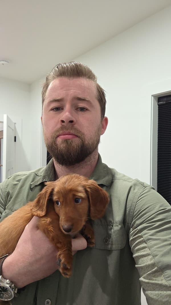 Customer photo of Dachshund, Mini puppy from Tyler N.