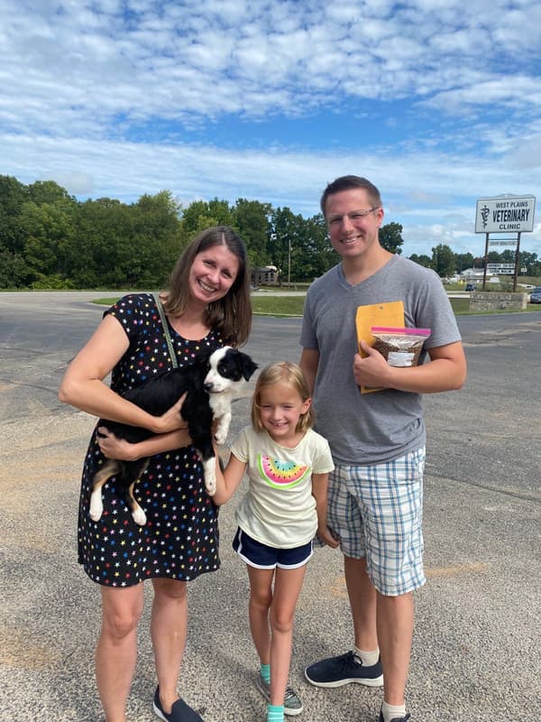 Customer photo of Miniature Australian Shepherd puppy from Evan G.